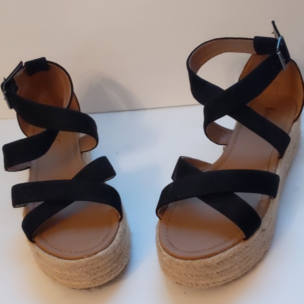 Bonnibel espadrille platform sandals-sz 10